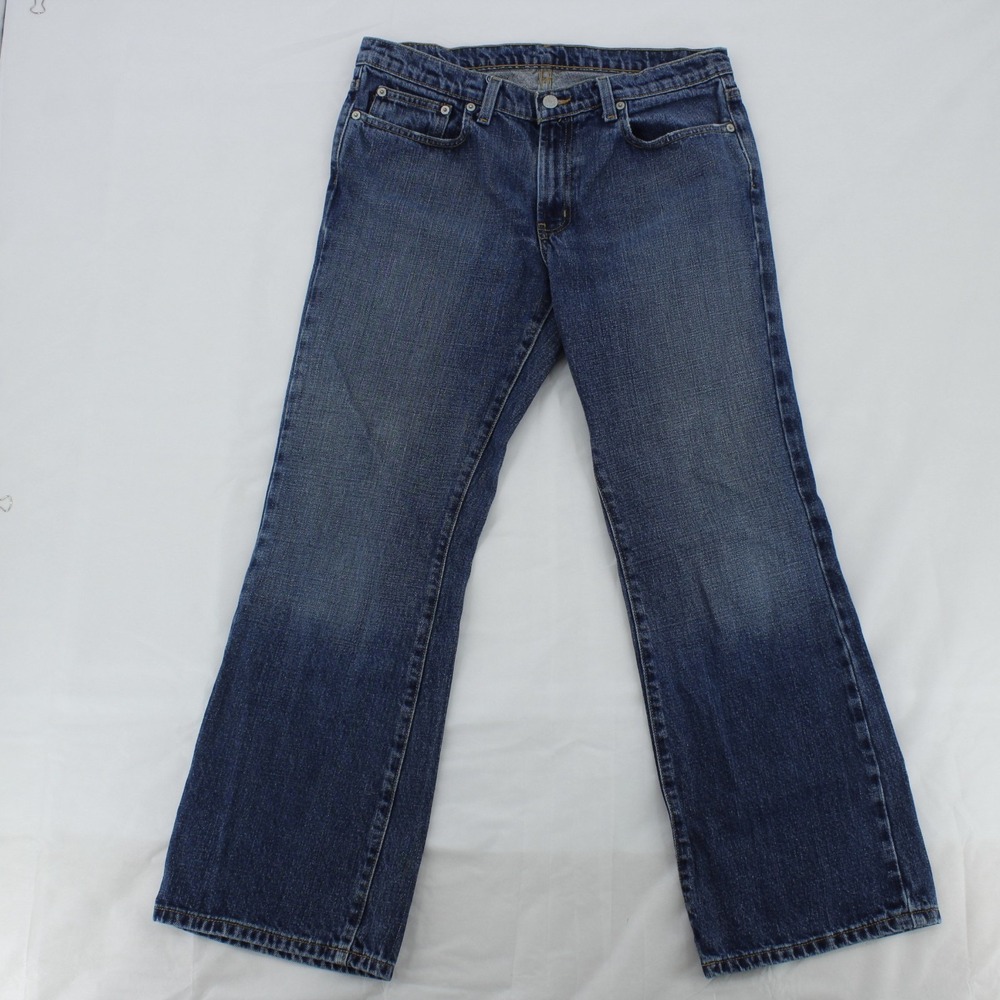 Polo Ralph Lauren Women's Jeans - Bootcut - Medium Wash‎ - Size 12
